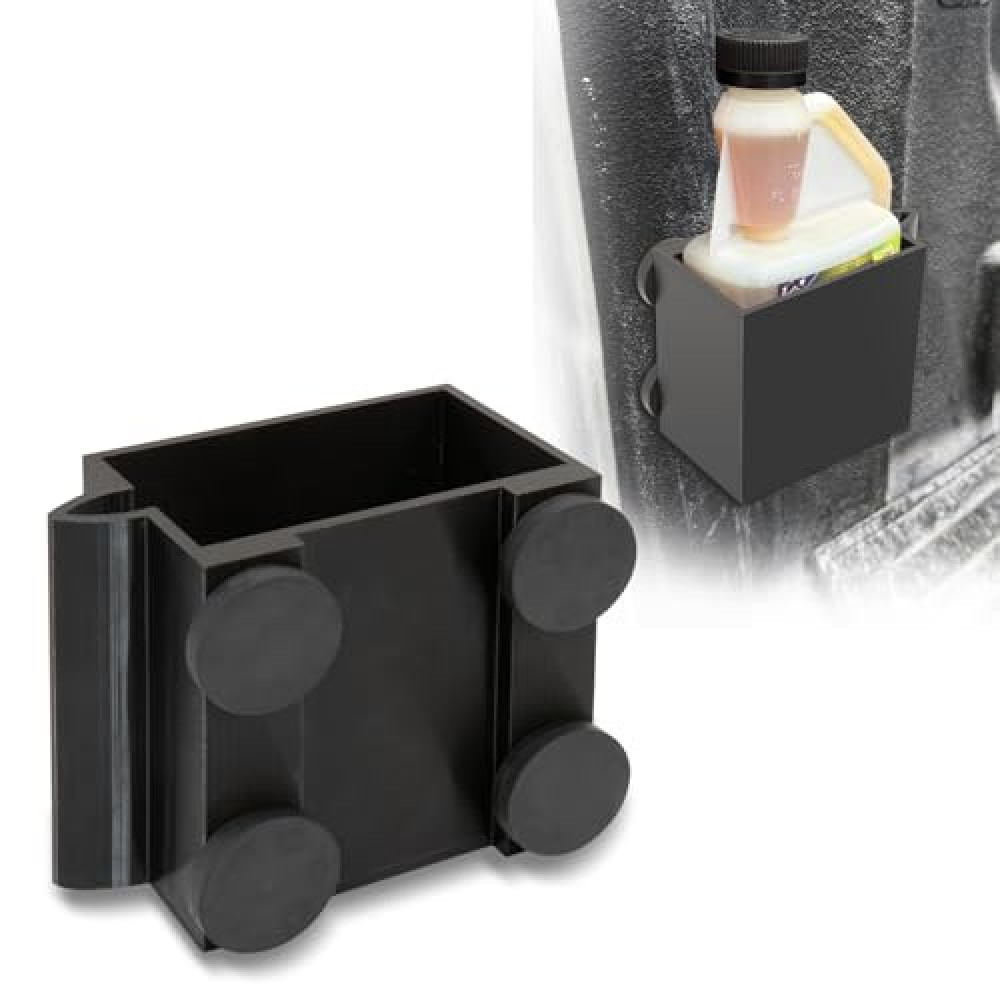 Magnetic Truck Bed Bottle Holder Compatible with Hot Shots Diesel Treatment 16 Oz Squeeze Bottle, for Hot Shots Diesel Fuel Additive, Fit for Powerstroke/Cummins/Duramax Options De Moteur Diesel Additive Fiyatı