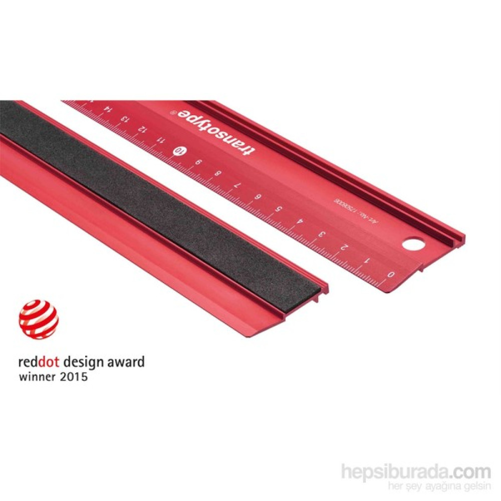 Magnetoplan Alüminyum Kaymaz Tabanlı Cetvel 30Cm Cetvel Fiyatı