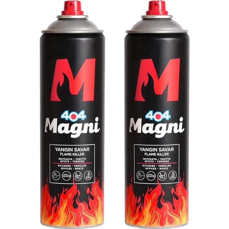 Magni Yangın Söndürücü Sprey 500 ml 2li Diğer Fiyatı