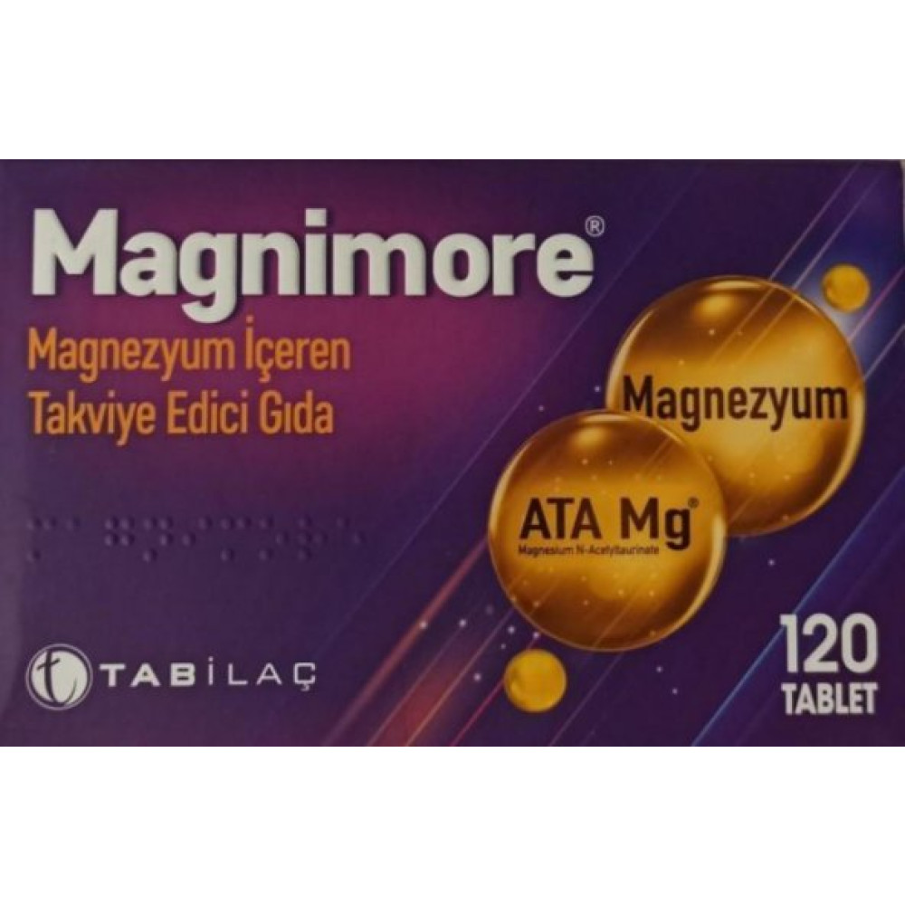 Magnimore Magnezyum Iceren Takviye Edici Gida 120 Tablet Kişisel Bakım Gereçleri Fiyatı