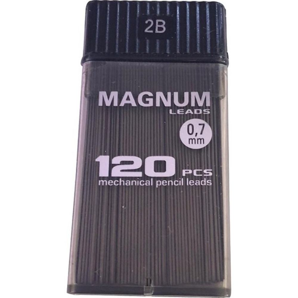 Magnum 0.7 Kalem Ucu 120'Li 60 Mm. 2B Şeffaf Siyah Kurşun Kalem Ucu (Min) Fiyatı