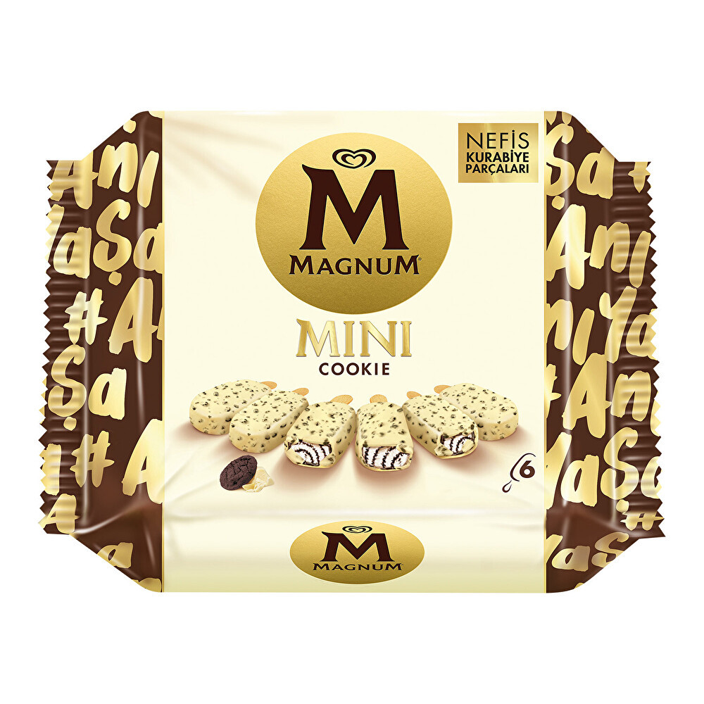 Magnum Mini Cookie 6'lı Paket Dondurma Fiyatı