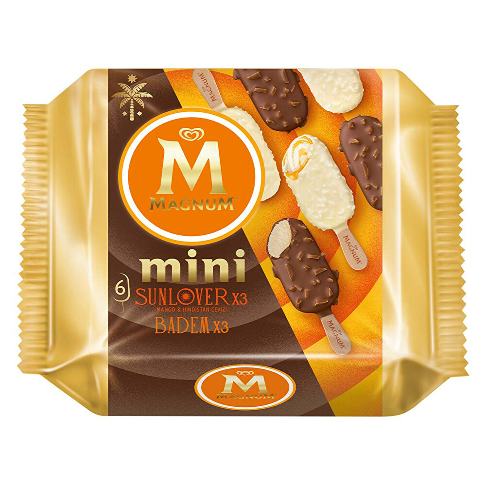 Magnum Mini Double Sunlover Badem 354 ml Dondurma Fiyatı