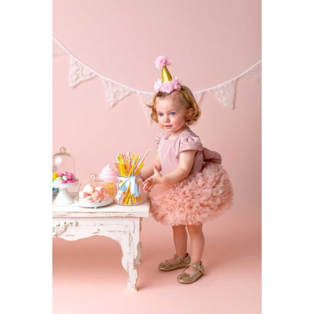 Magu Kız Bebek Pudra Tütülü Elbise Queen New Candy Kız Çocuk Elbise Fiyatı