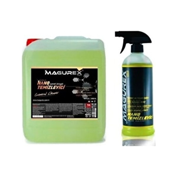 Magurex Genel Amaçlı Nano Temizleyici 5 lt + 800 ml Etkili Temizlik Özelliği ile Diğer Fiyatı
