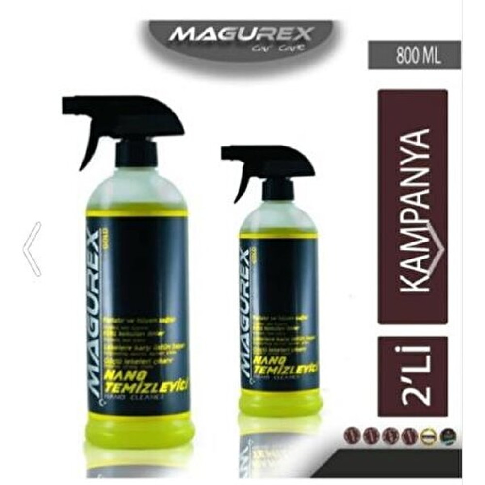 Magurex Nano Temizleyici 2X800 ml Oto Bakım & Temizlik Ürünleri Fiyatı