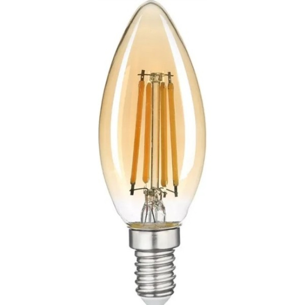 Magus LED Dekoratif 4W Amber Sarı Işık E14 (Ince Duylu) Rustik LED Ampul Led Aydınlatmalar Fiyatı