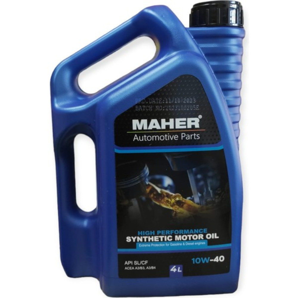 Maher Sl-Cf 10W/40 4 Lt Motor Yağı ( Üretim Yılı: 2023 ) Motor Yağı Fiyatı