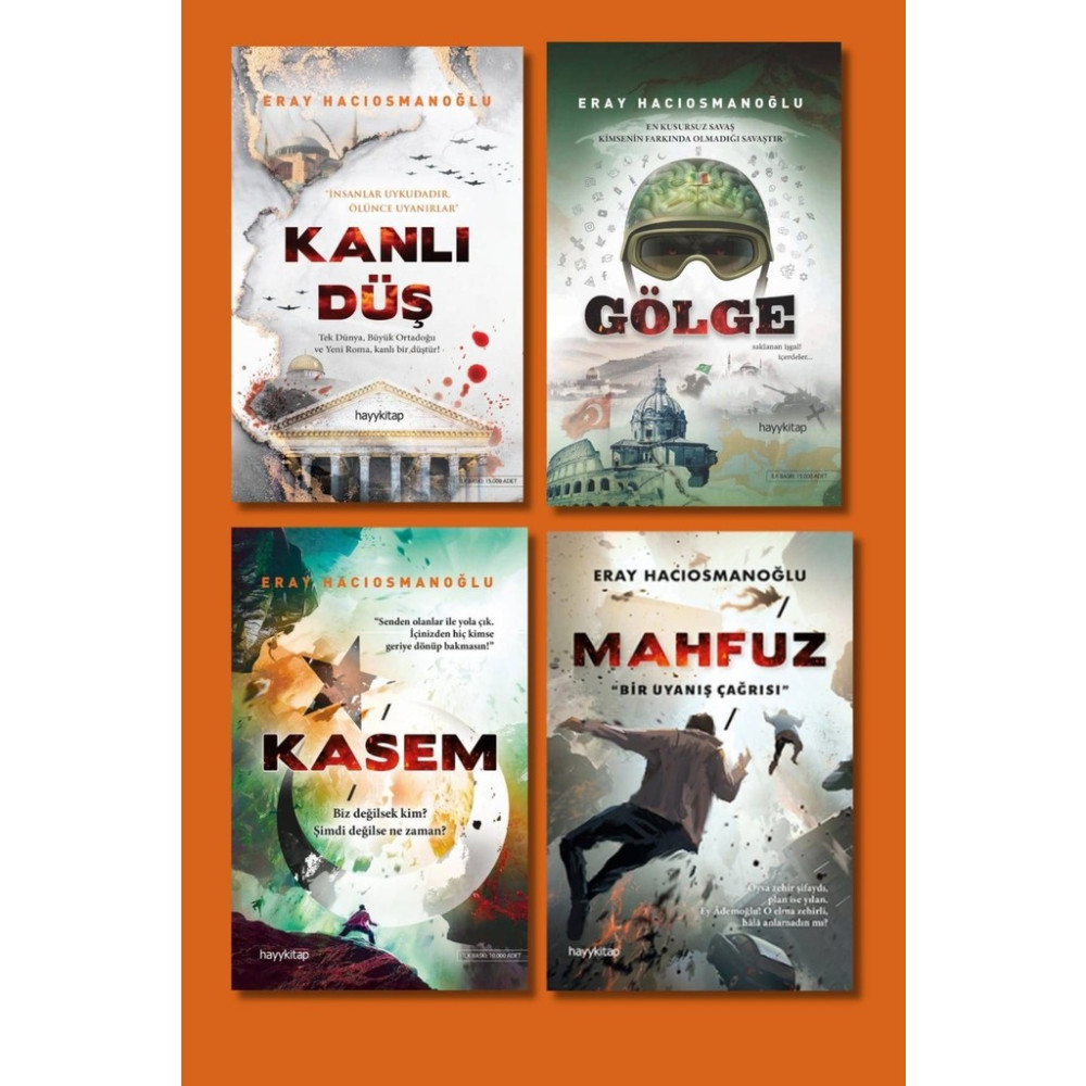 Mahfuz - Kasem - Kanlı Düş - Gölge 4'lü Set - Eray Hacıosmanoğlu Güncel - Genel Konular Fiyatı