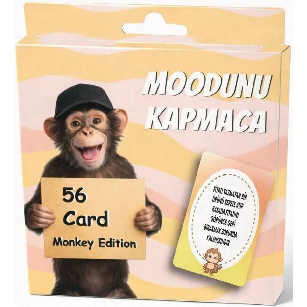 Mahi Max Modunu Kapmaca 56 Adetli Kart Oyunu - Monkey Edition Diğer Fiyatı