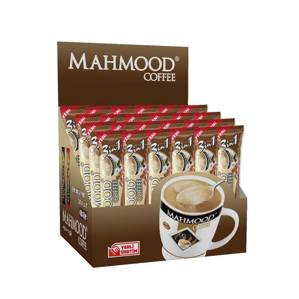 Mahmood 3'ü 1 Arada 18 gr Sütlü Köpüklü x 48 Adet Kahve Fiyatı
