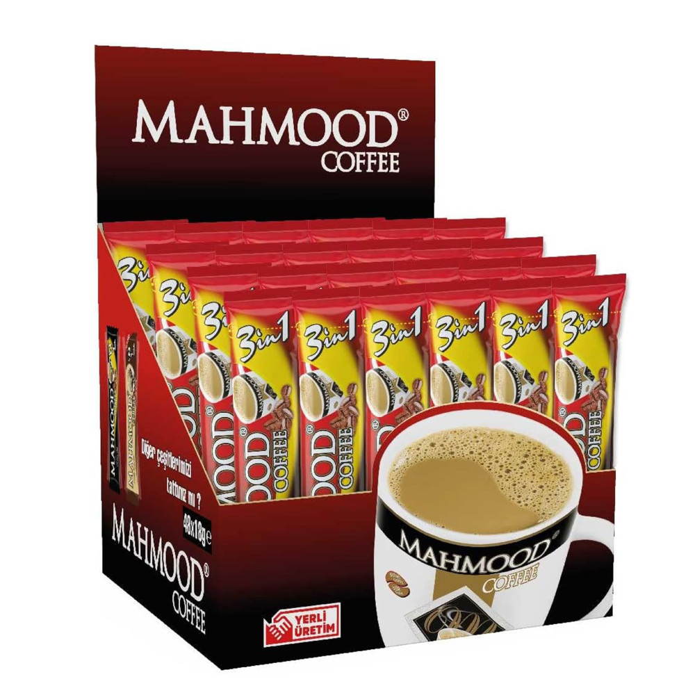 Mahmood 3'ü 1 Arada 18 gr x 48 Adet Kahve Fiyatı