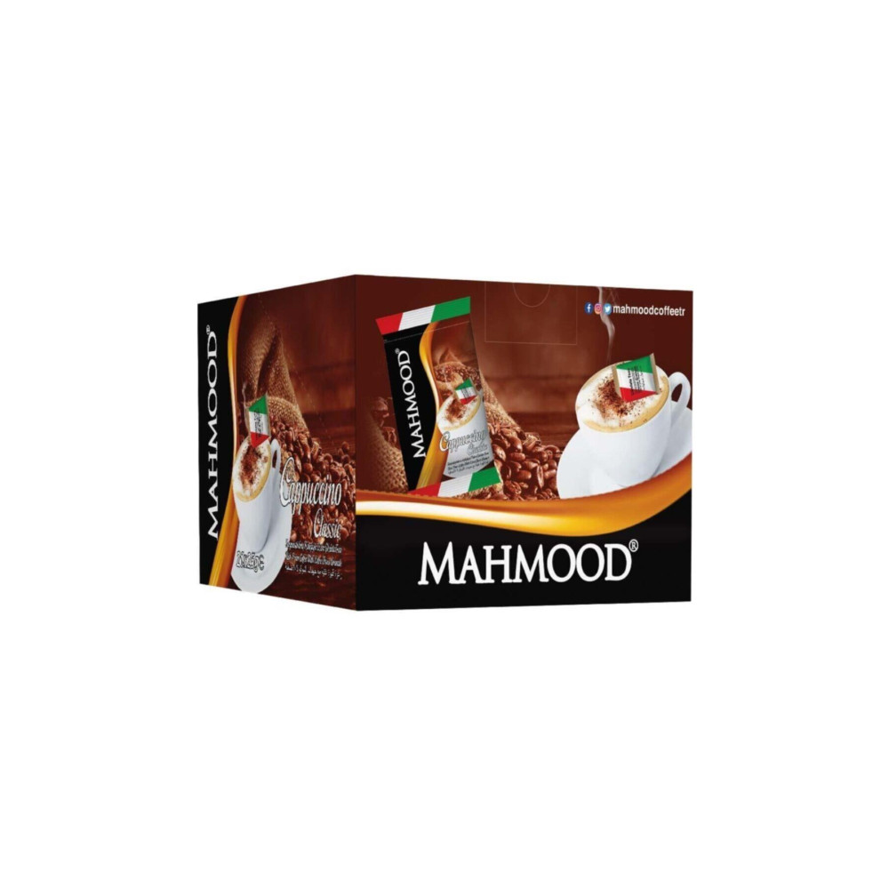 Mahmood Cappuccino Çikolata Parçacıklı 25gr X 20 Adet Kahve Fiyatı