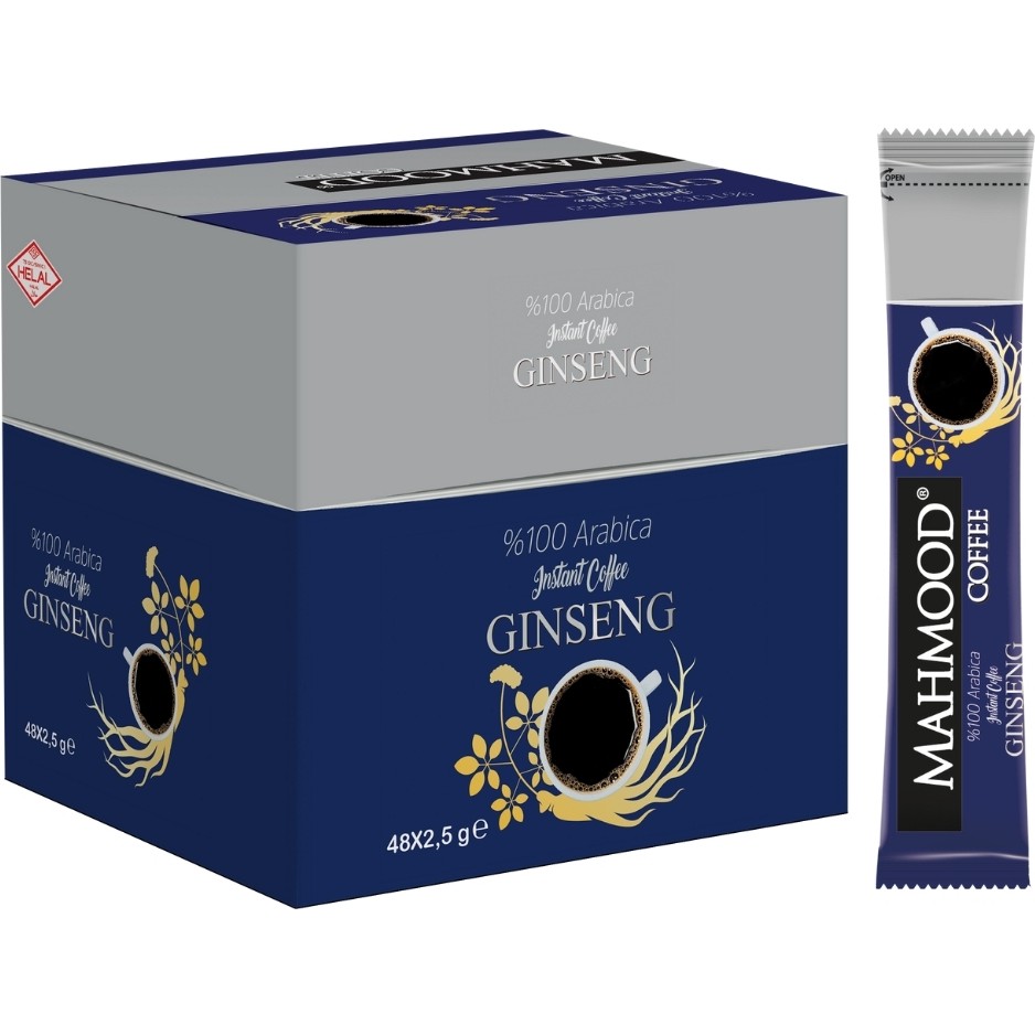 Mahmood Coffee Arabica Ginseng Granül Kahve 2,5 G X 48 Adet Diğer Fiyatı