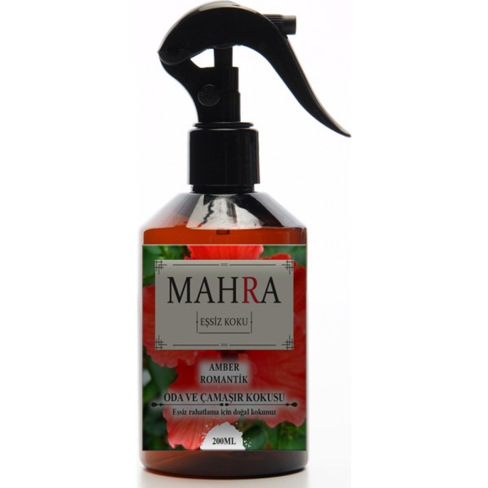 Mahra Amber Romantik Oda ve Çamaşır Spreyi Oda Kokusu Room Spray 200ML Oda Kokusu Fiyatı