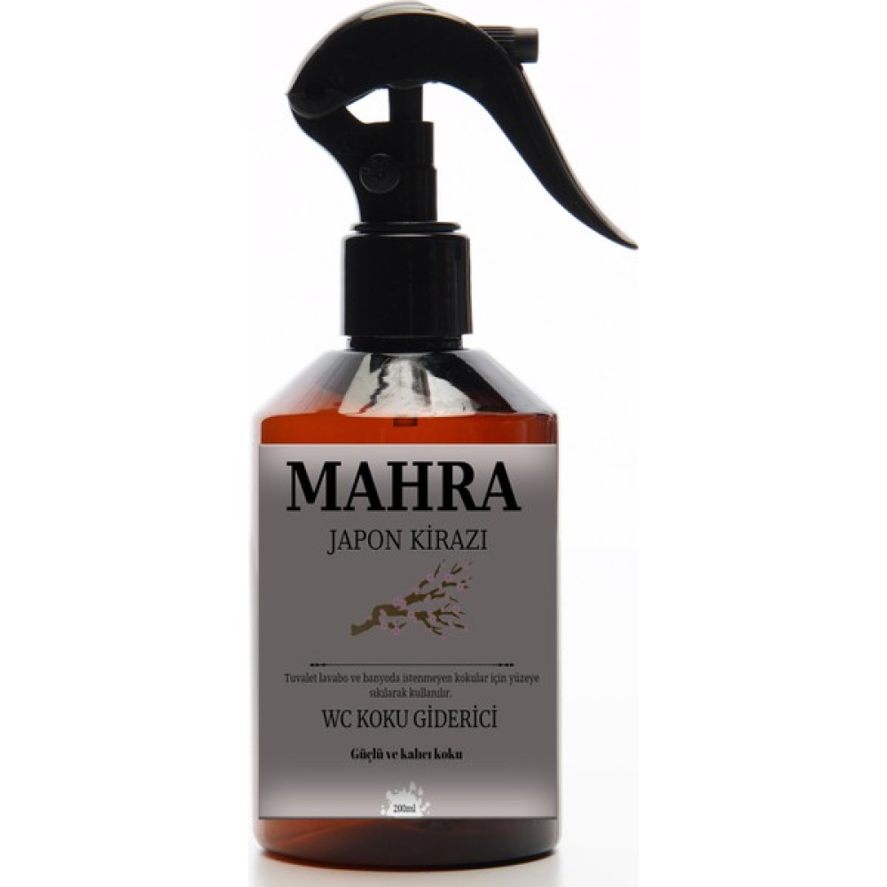 Mahra Shop Mahra Japon Kirazı Kokulu Wc Lavabo ve Banyo Kötü Koku Giderici Ultra Kalıcı Yüzey Parfümü Oda Kokusu 200 ml Oda Kokusu Fiyatı
