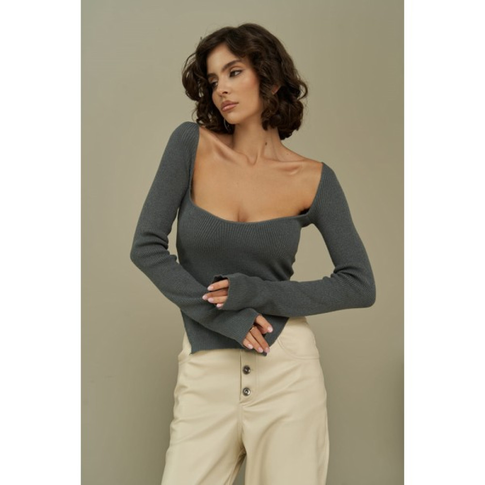 Mai Collection Change Füme Triko Bluz Bluz Fiyatı