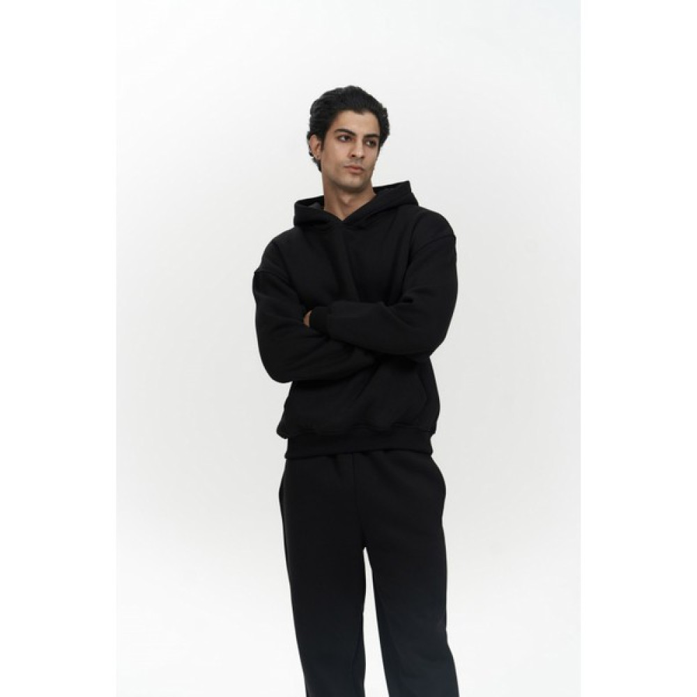Mai Collection Edward Siyah Erkek Hoodie Eşofman Takım Erkek Eşofman Fiyatı