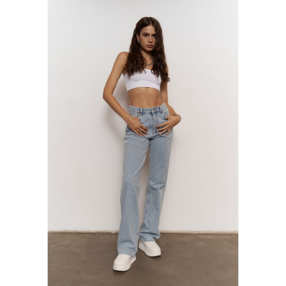 Mai Collection Marla Mavi Basic Kot Pantolon Bayan Jeans / Kot Pantolon Fiyatı