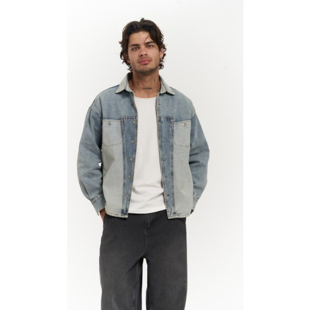 Mai Collection Saadrian Mavi Unisex Kot Ceket Bayan Ceket Fiyatı