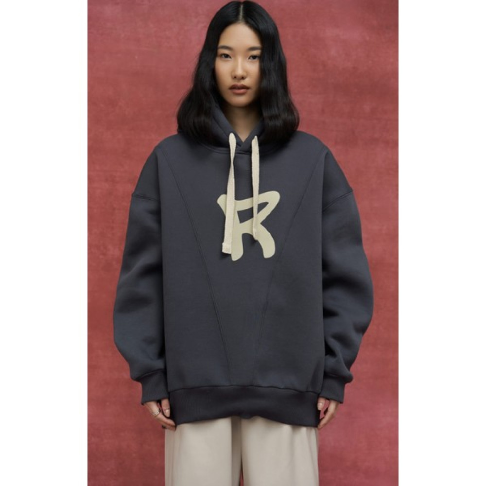 Mai Collection Sawyer Antrasit Oversize Hoodie Sweatshirt Bayan Sweatshirt Fiyatı