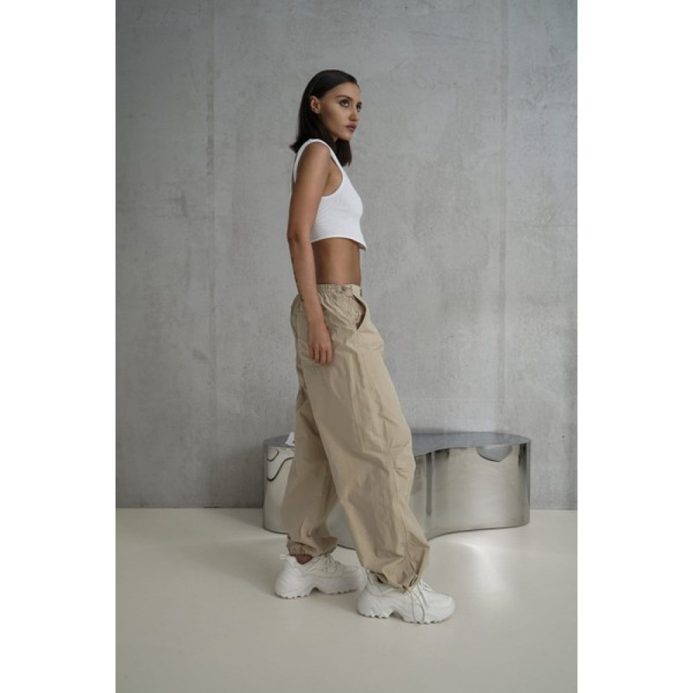 Mai Collection Simone Bej Kargo Pantolon Kadın Pantolon Fiyatı