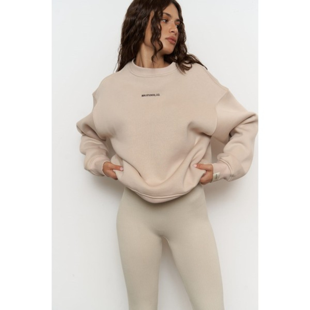 Mai Collection Street Studios Kemik Oversize Sweatshirt Bayan Sweatshirt Fiyatı