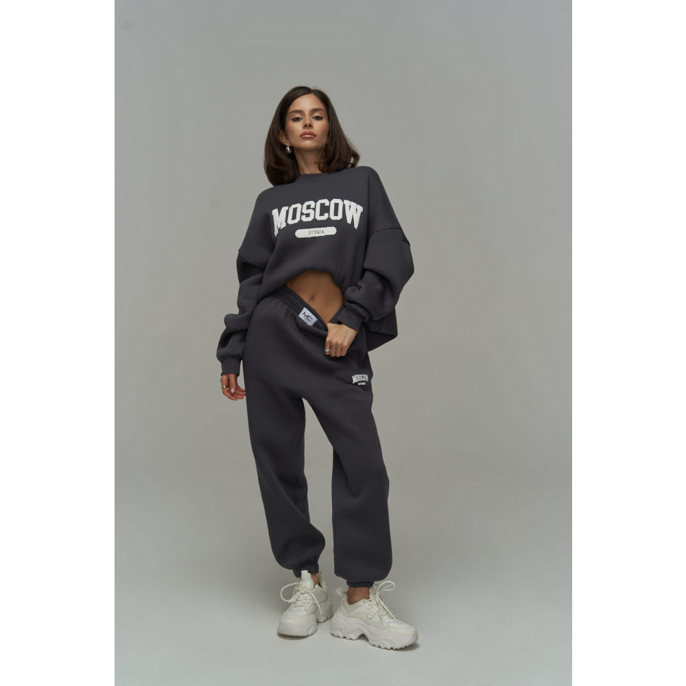 MAİ COLLECTİON Willow Antrasit Eşofman Takım L Beden Kadın Eşofman Fiyatı