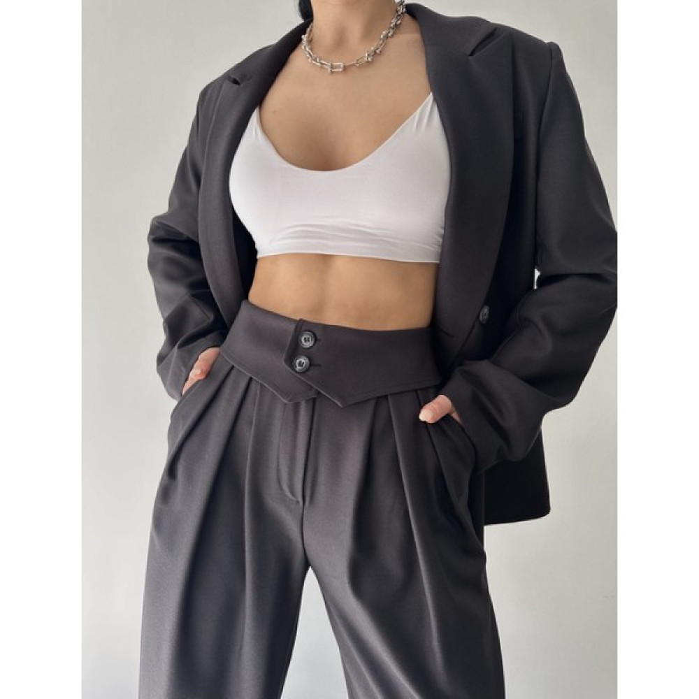 Mai Vanya Soft Siyah Blazer Ceket Takım10 Elbise Fiyatı