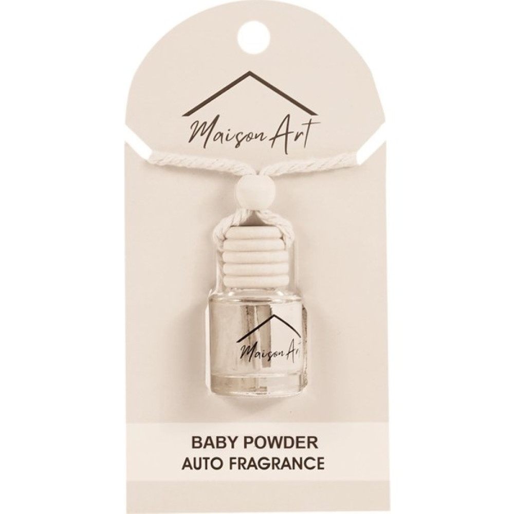 Maison Art Araç Kokusu | Baby Powder 8ml Oto Parfümü | Kalıcı Araç Içi Kokusu - 1 Adet Oda Kokusu Fiyatı