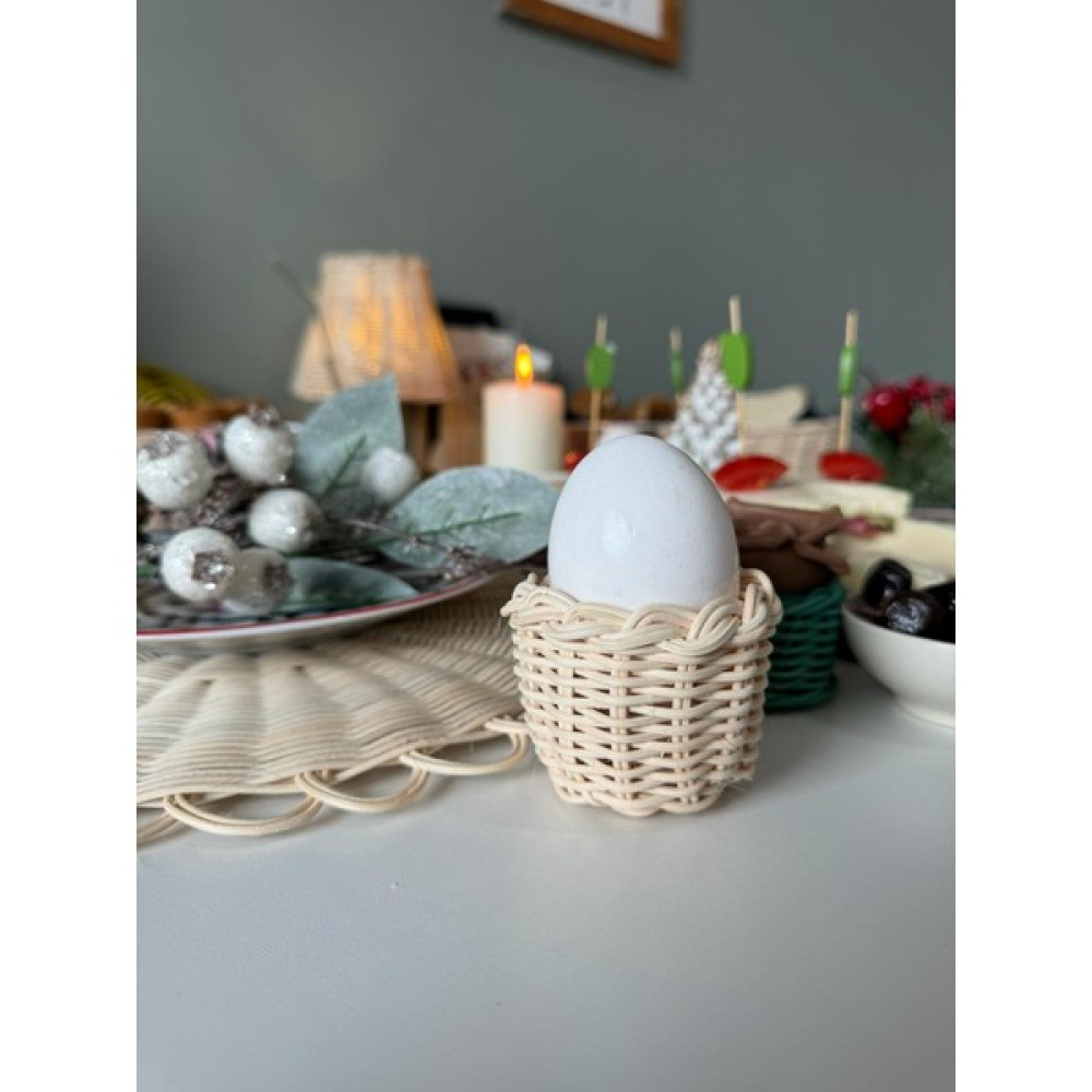 Maison Avf 2'li Rattan Bohem Bambu Yumurtalık,sunum,kahvaltı - 1 Kahvaltı Takımı Fiyatı