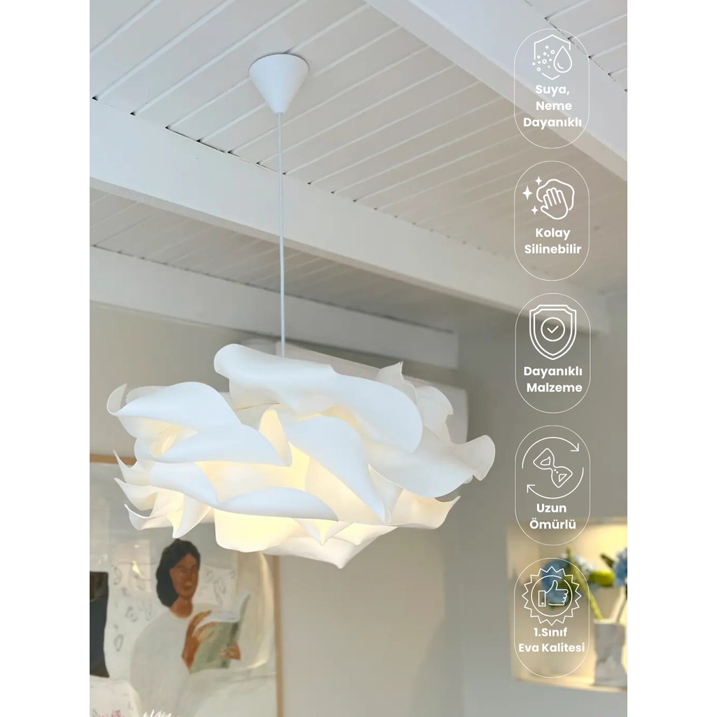 Maison Avf Vehha Tasarım Eva Beyaz Modern Sarkıt Avize Avize Fiyatı