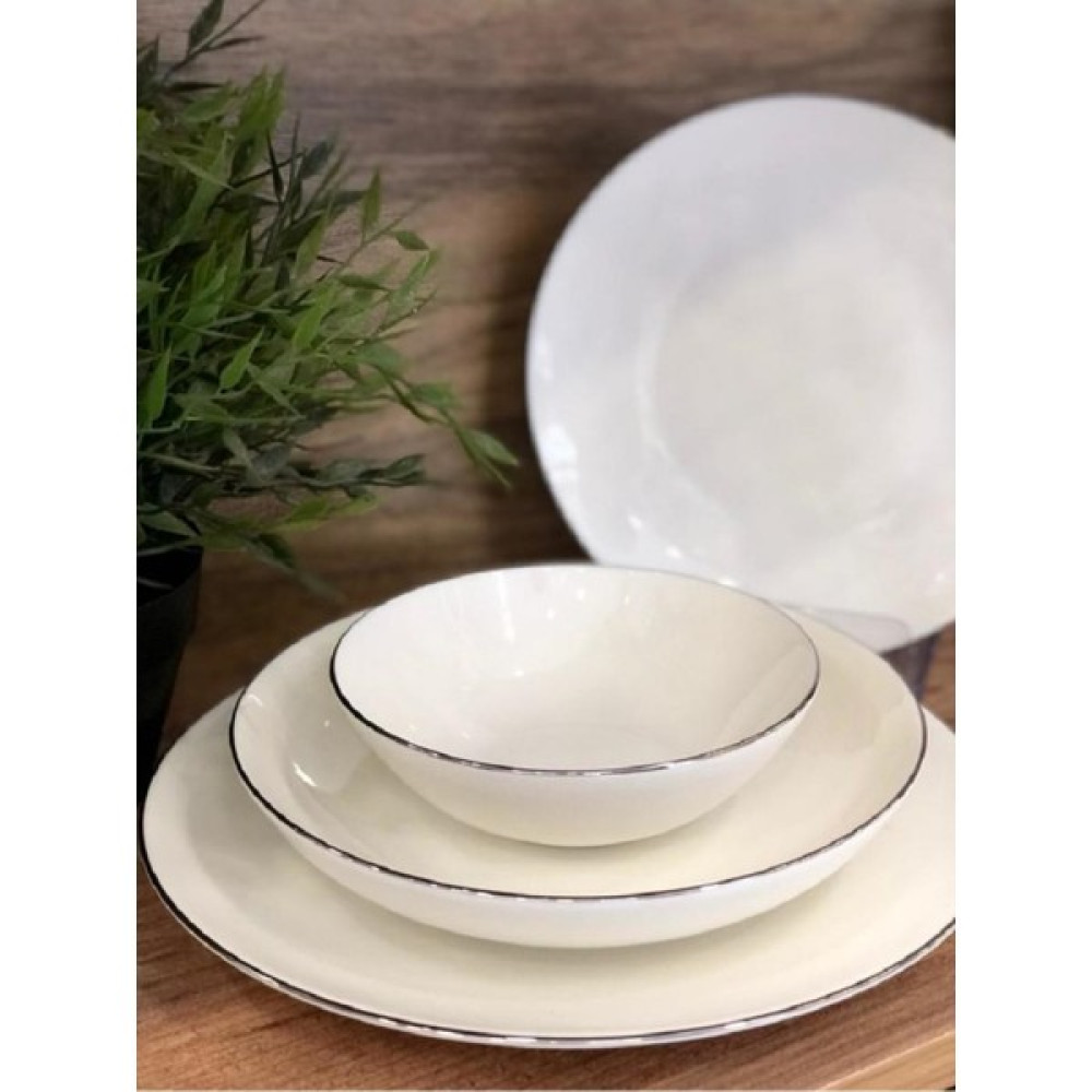 Maison Mira Official Bone China 24 Parça Yemek Takımı Yemek Takımı Fiyatı