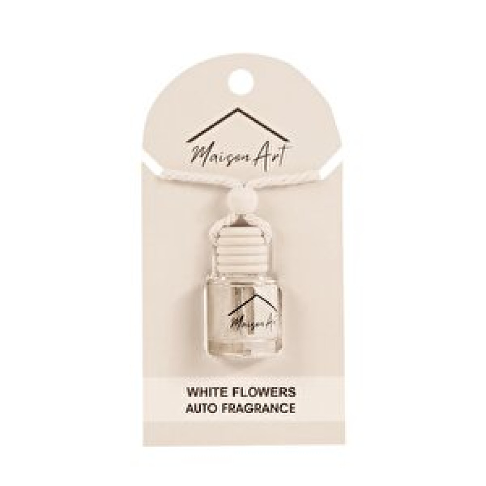 MaisonArt Araç Kokusu | White Flowers 8ml Oto Parfümü | Kalıcı Araç İçi Kokusu Oto Koku Giderici Fiyatı