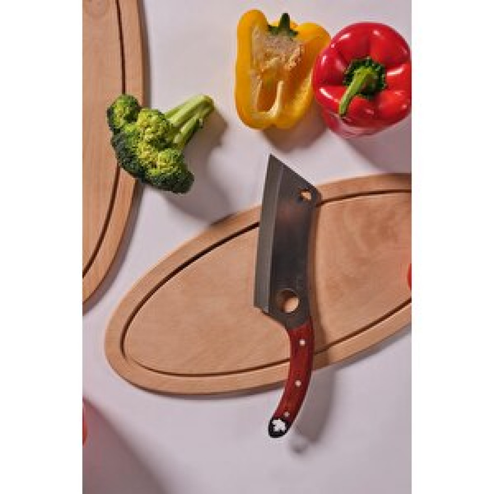 MaisonArt Chop | Mutfak Satır | Outdoor Kamp Doğa Şef Bıçağı | Kızıl Renk Sap Bıçaklar ve Bıçak Setleri Fiyatı