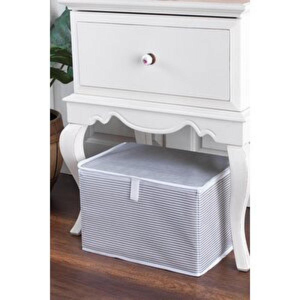 MaisonArt Crate | Maxi Çok Amaçlı Organizer Düzenleyici Kutu | Hurç Sandık 40x50x30 Cm Gri Hurç Fiyatı