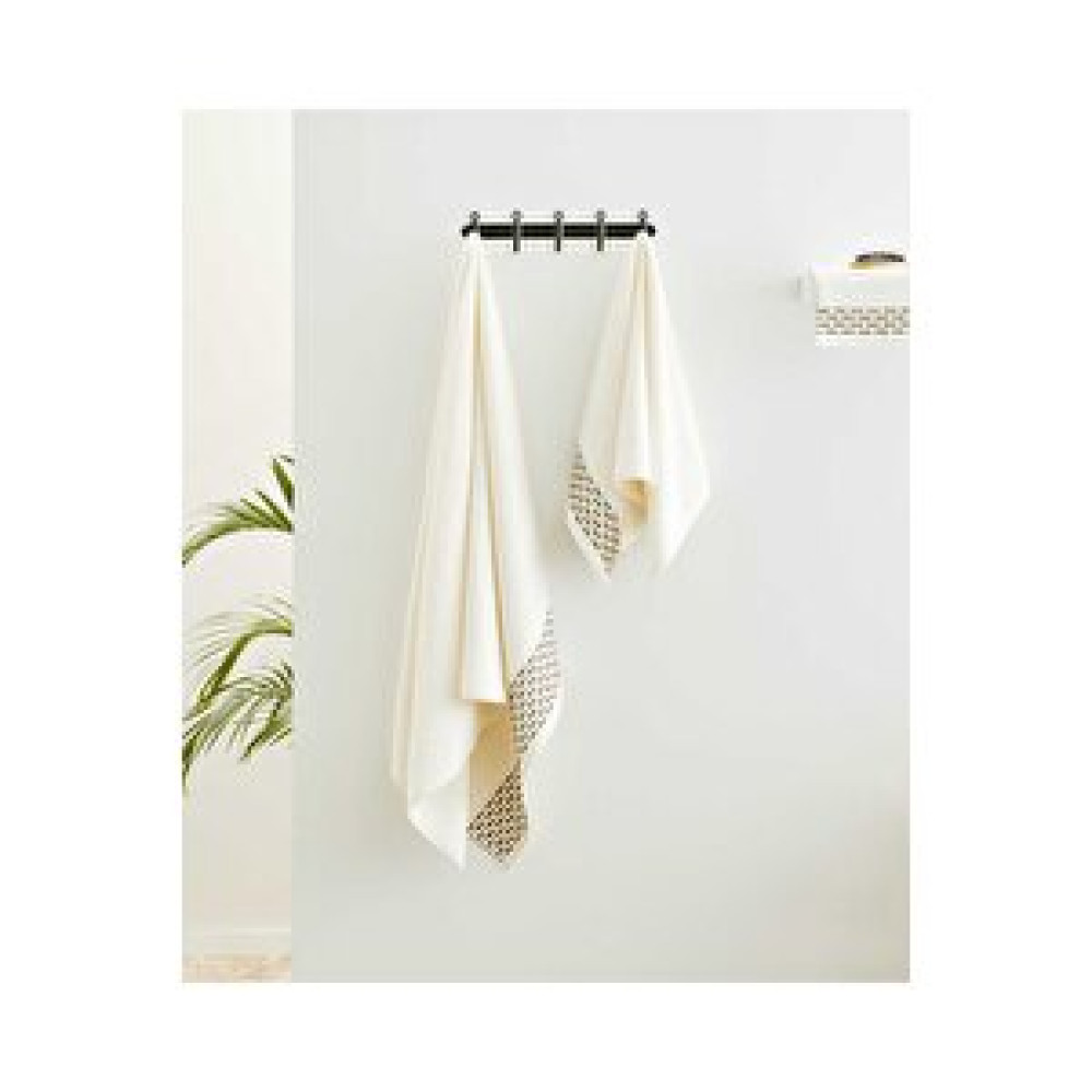 Maisonette Calm Havlu 90 X 150 Cm Krem/Yeşil Banyo Havlusu Fiyatı