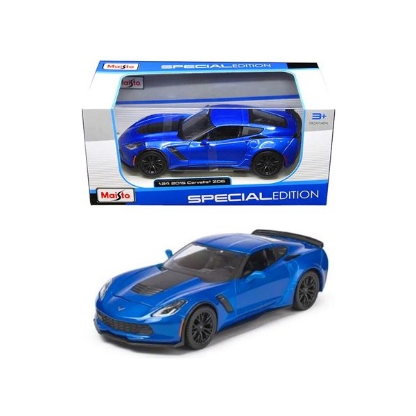 Maisto 2015 Chevrolet Corvette C7 Z06 Mavi Metalik 1:24 31133 Oyuncak Araç Fiyatı