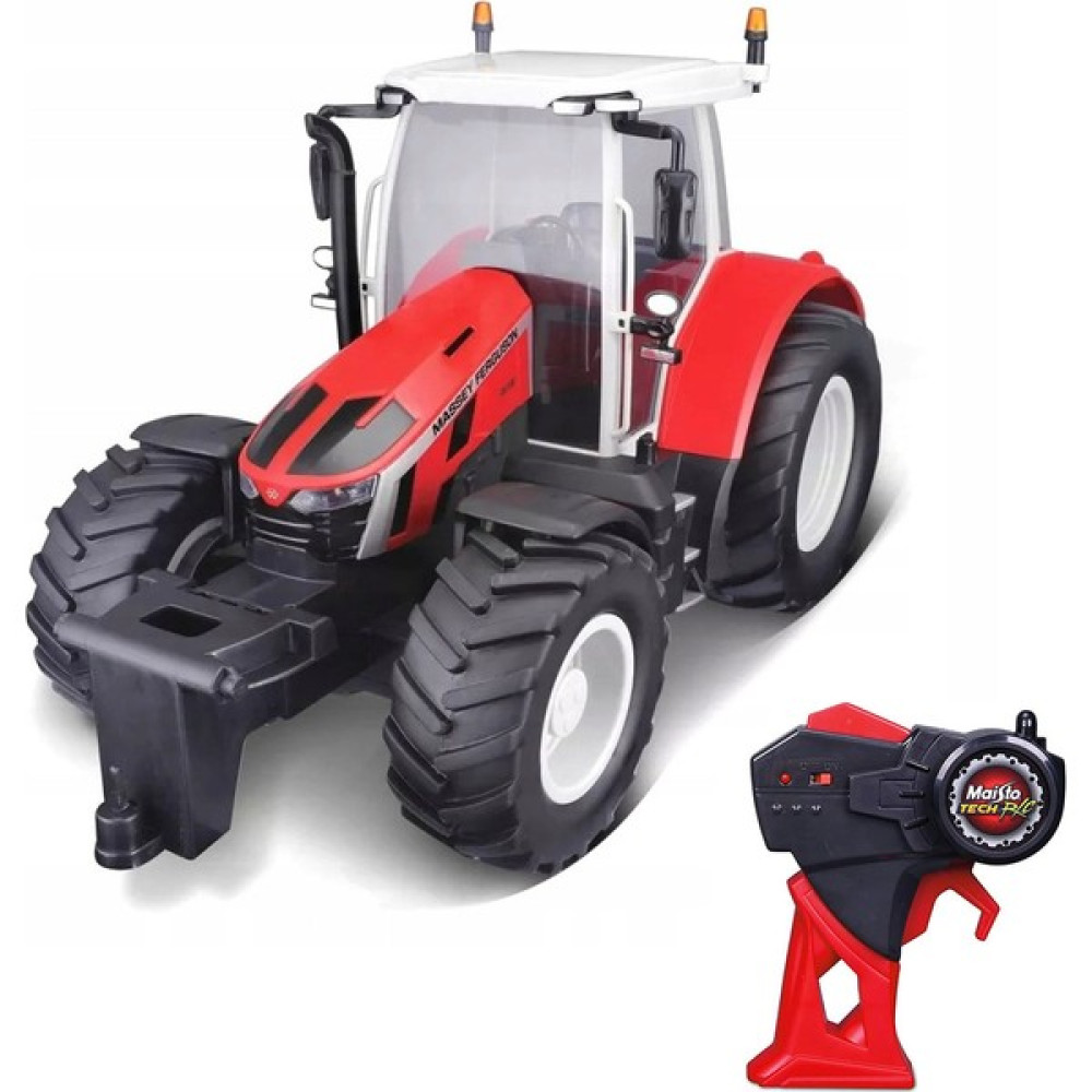Maisto Massey Ferguson 5S.145 Kumandalı Traktör - Kırmızı - Siyah Oyuncak Araç Fiyatı