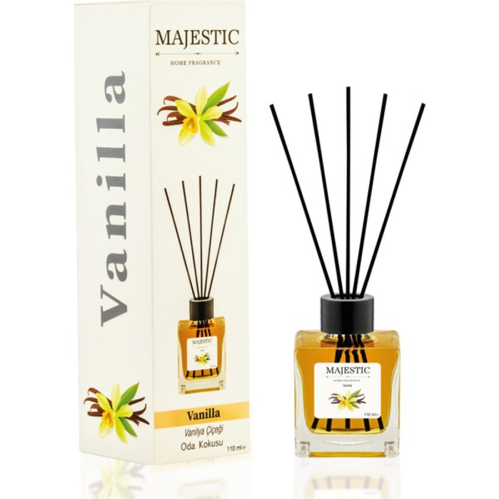 Majestic Bambu Çubuklu Oda Kokusu Vanilya 110 ml Oda Kokusu Fiyatı