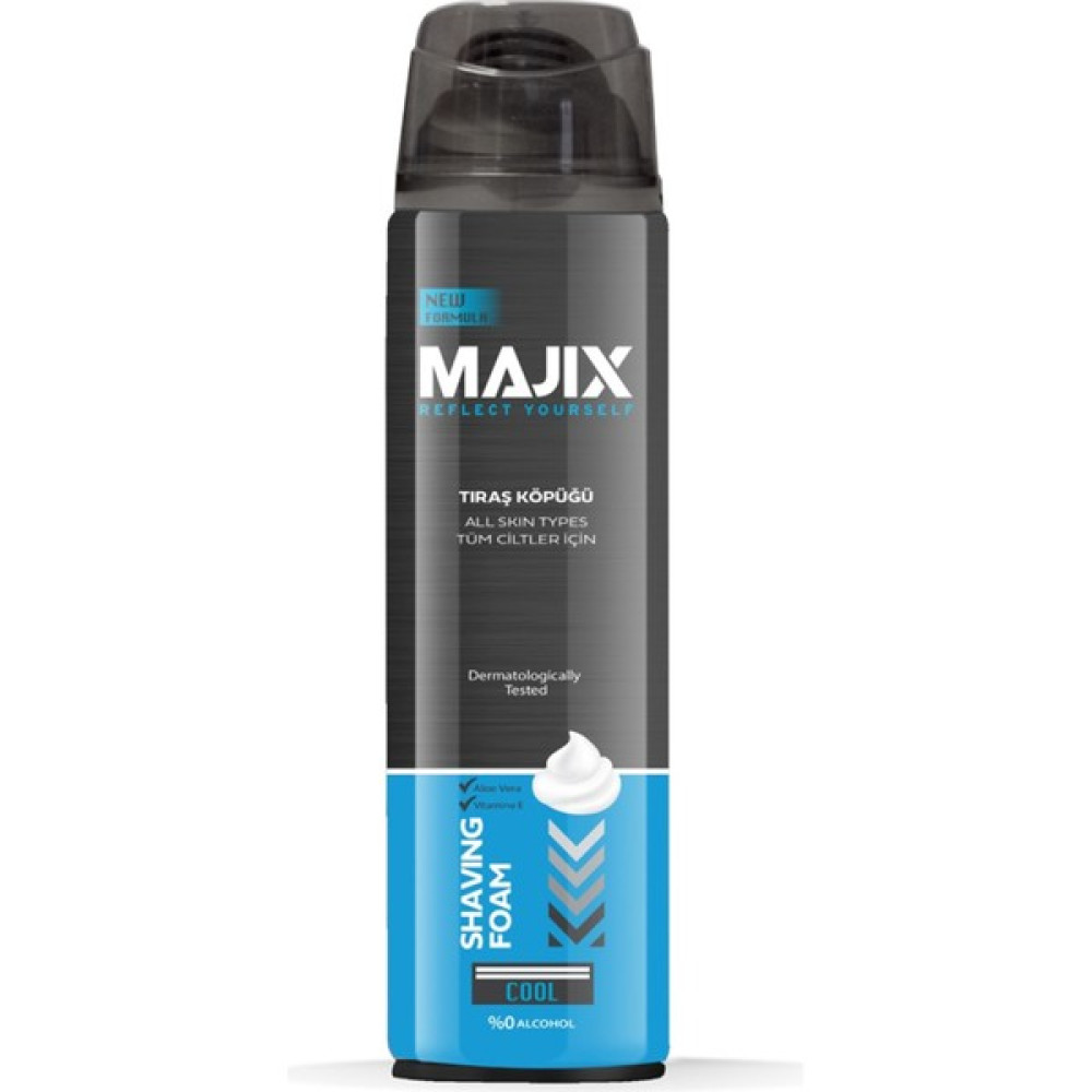 Majix Tıraş Köpüğü Cool 200 ml Tıraş Jelleri / Köpükleri / Kremleri Fiyatı