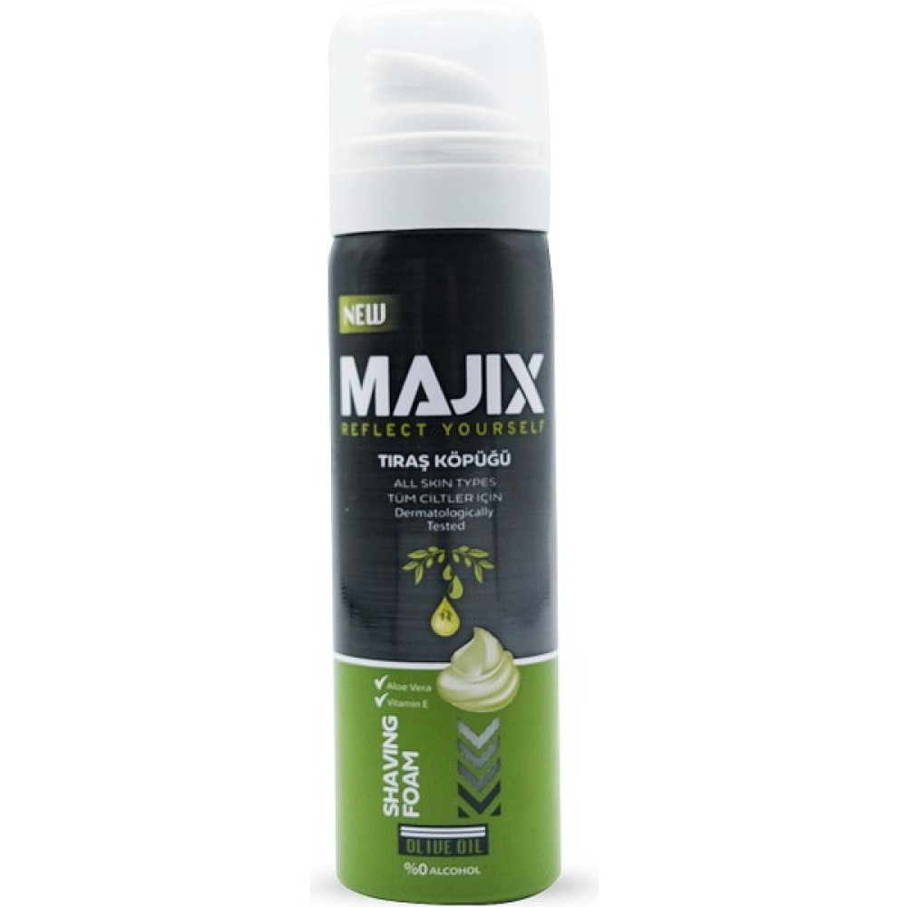 Majix Tıraş Köpüğü Olive Oil 50 ml Tıraş Jelleri / Köpükleri / Kremleri Fiyatı