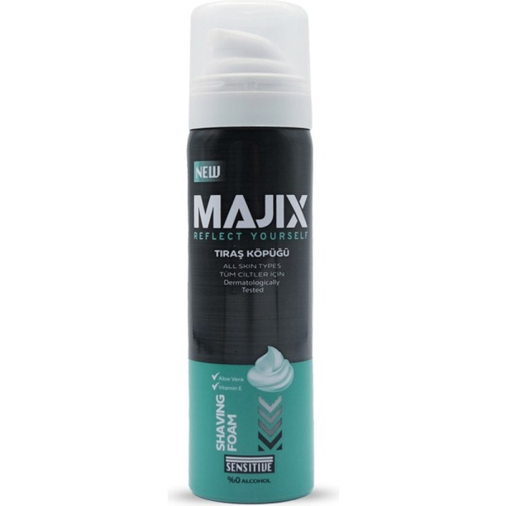 Majix Tıraş Köpüğü Sensitive 50 ml Tıraş Jelleri / Köpükleri / Kremleri Fiyatı