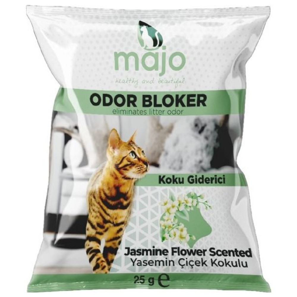 Majo Kedi Kumu Koku Giderici Yasemin Çiçek Kokulu 25 gr 5 Adet - Koku Emici Toz - Bej Evcil Hayvan Ürünleri Fiyatı