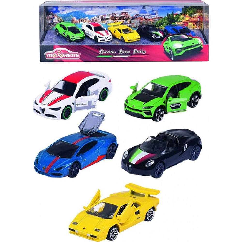 Majorette Dream Cars Italy 5'li Koleksiyon Paketi Oyun & Hobi Fiyatı