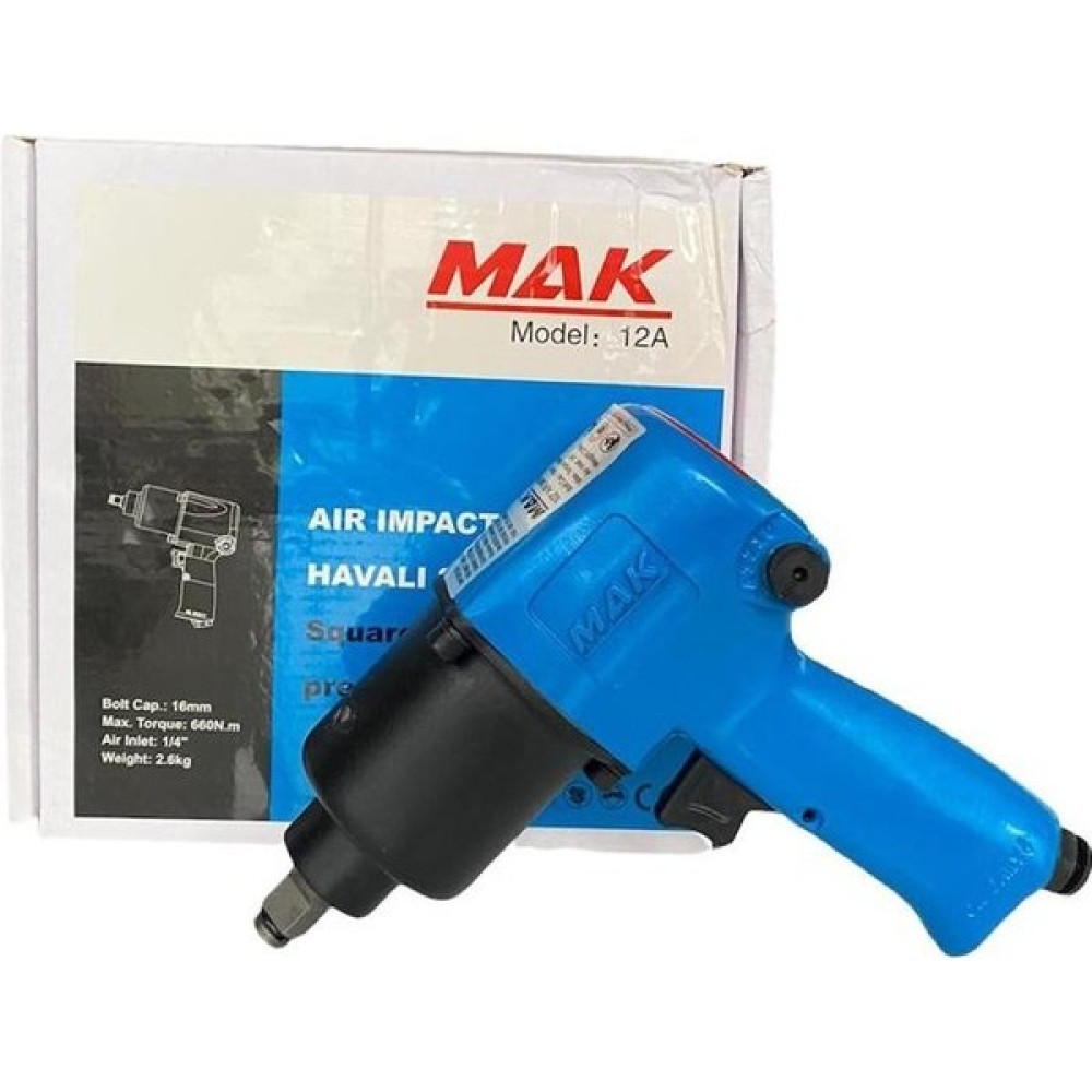 Mak Havalı Somun Sıkma 1/2 660 N.m Somun Sıkma Makinesi Fiyatı