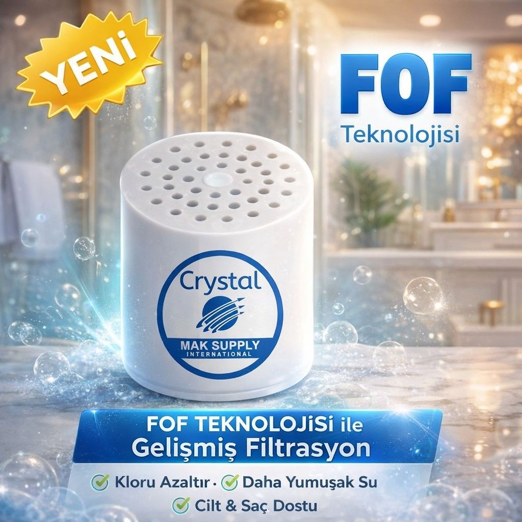 Mak Supply Crystal 15 Aşamalı Duş Filtrenin Yedek Kartuşu Diğer Fiyatı