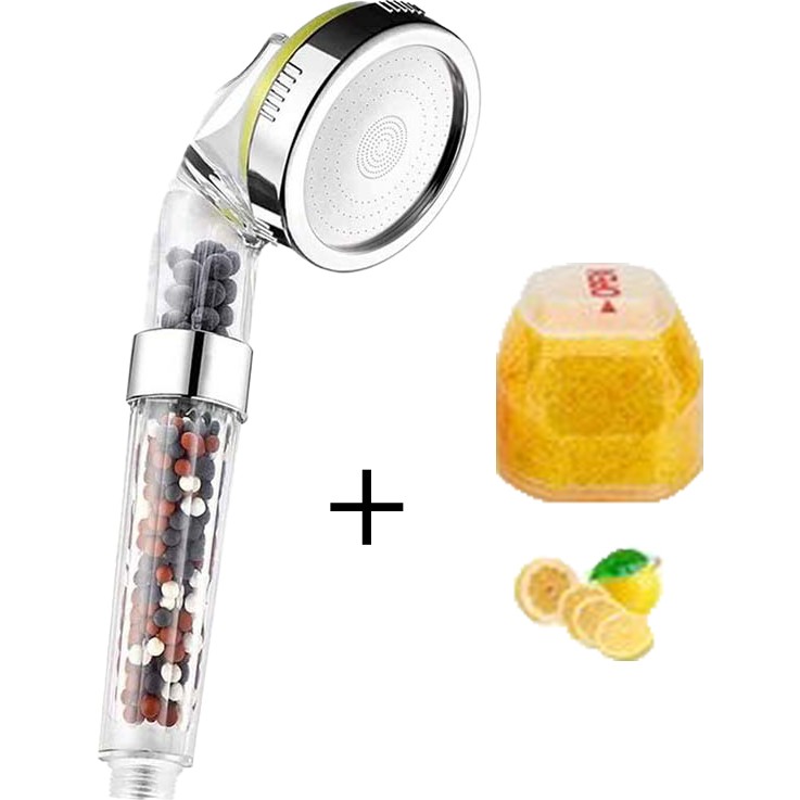 Mak Supply Duş Başlığı ve C Vitamini Limon Kokulu Duş Başlığı Yedek Kartuşu 2li Set - Şeffaf Tonerler Fiyatı