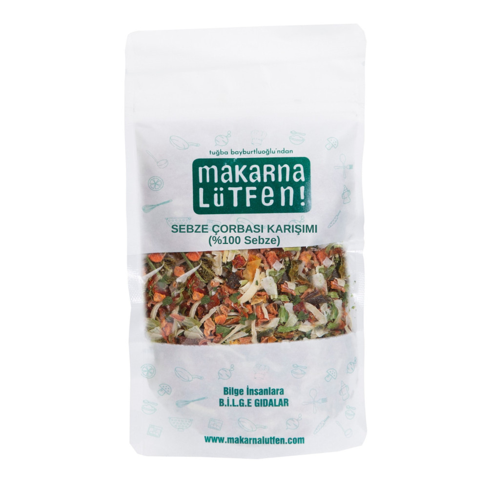Makarna Lütfen Atom Çorbası %100 Sebze-Unsuz-Katkısız 50 gr Hazır Çorba ve Bulyon Fiyatı
