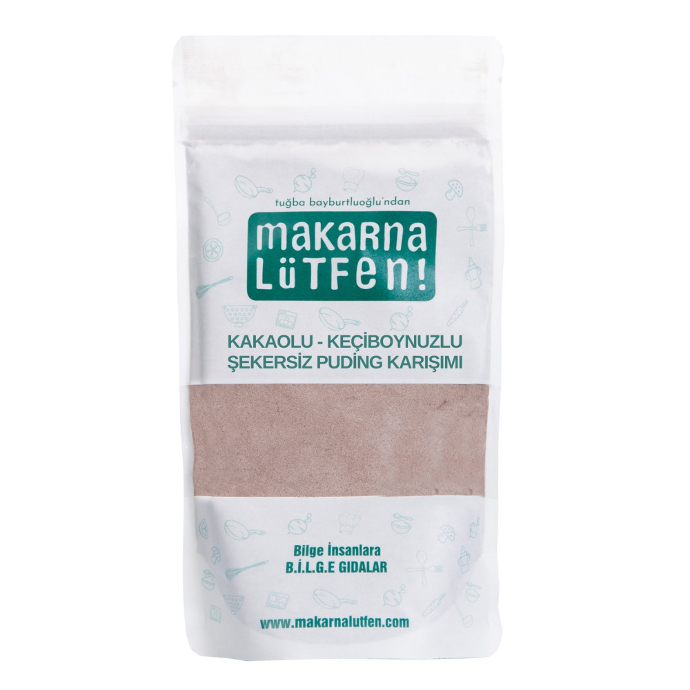 Makarna Lütfen Kakaolu-keçiboynuzlu Şekersiz Puding Karışımı (150 G) Tatlı ve Pasta Malzemeleri Fiyatı
